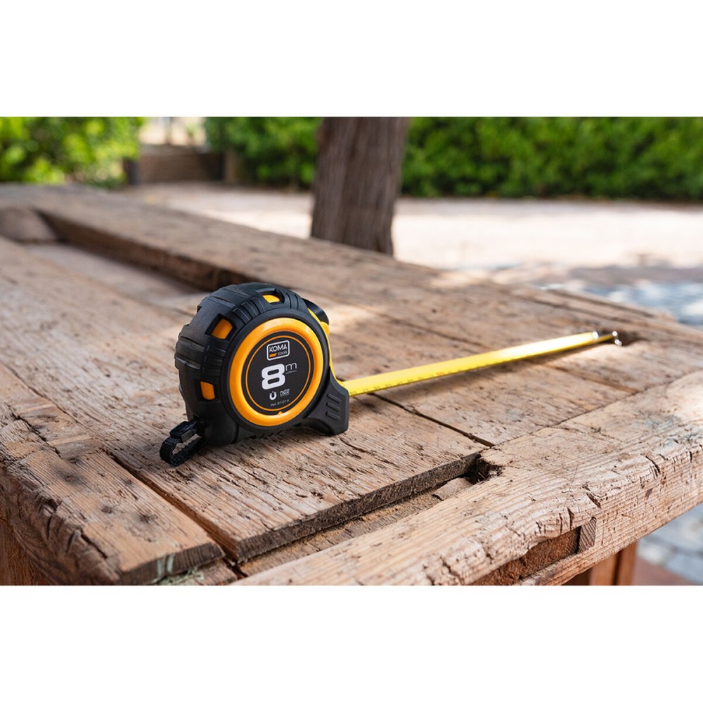 Tape Measure Koma Tools Magnet ABS 8 m x 25 mm