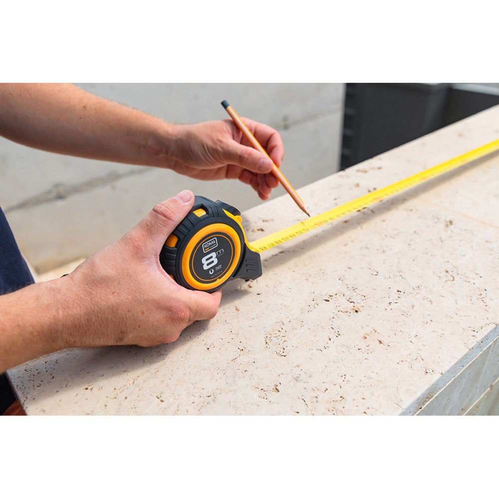 Tape Measure Koma Tools Magnet ABS 8 m x 25 mm