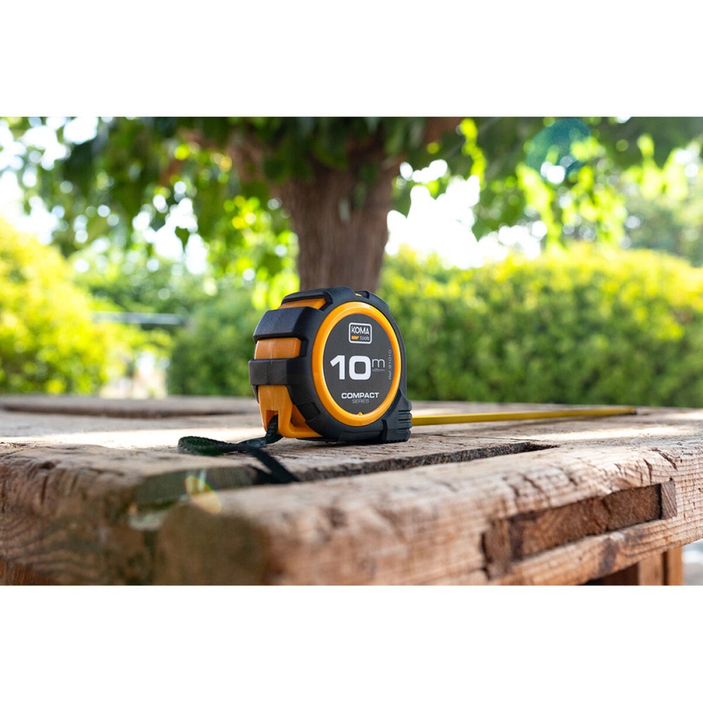 Tape Measure Koma Tools Compact ABS 10 m x 25 mm