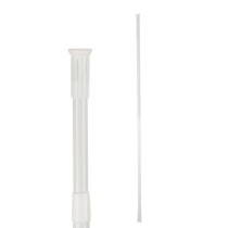 Extendable bar Berilo B0638 140-260CM White Aluminium 260 x 2,2 x 2,2 cm For shower (18 Units)