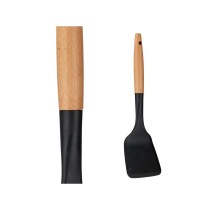 Kitchen Spatula Kinvara KT190072-8 PBT Wood 10 x 34 x 3,5 cm (12 Units)