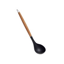 Ladle Kinvara HW428013 Black beech wood 8 x 3 x 32,5 cm (48 Units)