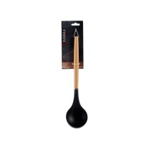 Ladle Kinvara HW428013 Black beech wood 8 x 3 x 32,5 cm (48 Units)