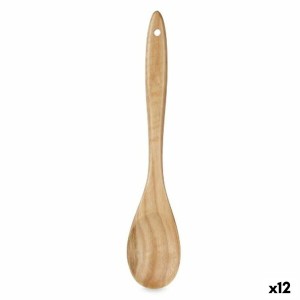 Löffel Kinvara KT143046A natürlich Holz 7 x 35 x 2 cm (12 Stück)