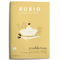 Mathematik-Heft Rubio Nº 14 A5 Spanisch 20 Blatt (10 Stück)