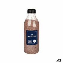 Dekorativer Sand Braun 1,2 kg (12 Stück)