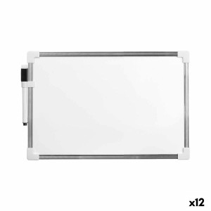 Magnetic Board with Marker Pincello 423 White Aluminium