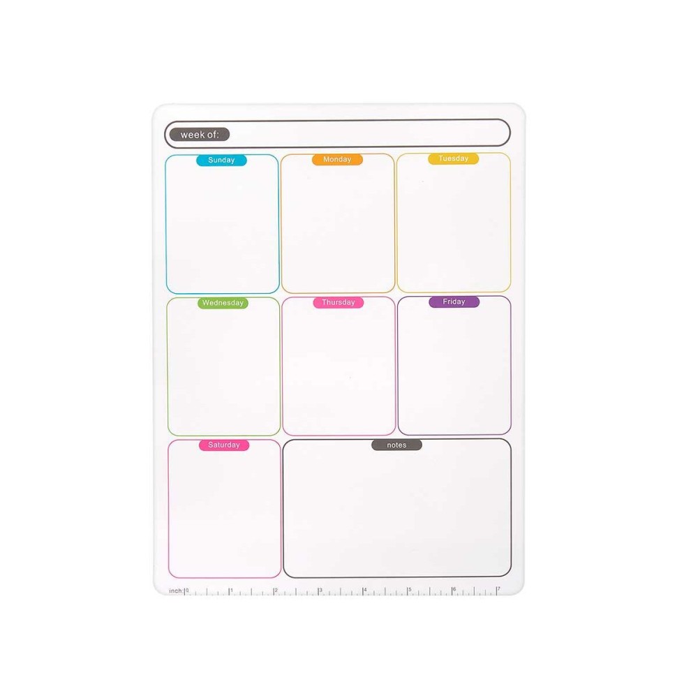 Weekly Planner Pincello 425 White A4 Magnet (12 Units)