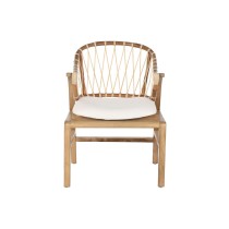 Chaise DKD Home Decor Blanc Naturel 57 x 68 x 79 cm 57 x 65 x 79 cm