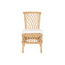 Chair DKD Home Decor White Natural 45 x 55 x 85 cm 45 x 55 x 90 cm 47 x 58 x 90 cm