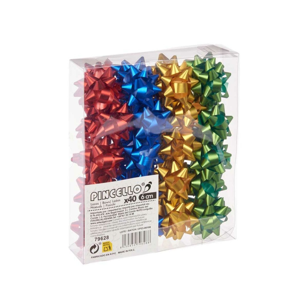 Loops Pincello 4 PVC 5 x 3,5 x 5 cm Matt Multicolour (12 Units)