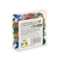 Schlingen Pincello 3 PVC 2,3 cm Glanz Bunt (12 Stück)