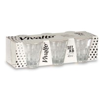 Ensemble de Verres à Liqueur Vivalto RYG6074 Transparent verre 40 ml (24 Unités)