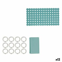 Badezimmer Set Berilo CN-B6032A-GREEN grün PVC Polyäthylen EVA (12 Stück)