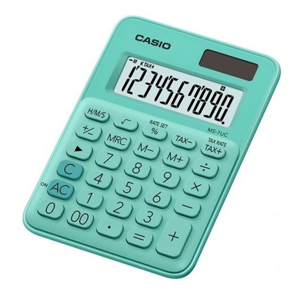 Taschenrechner Casio grün