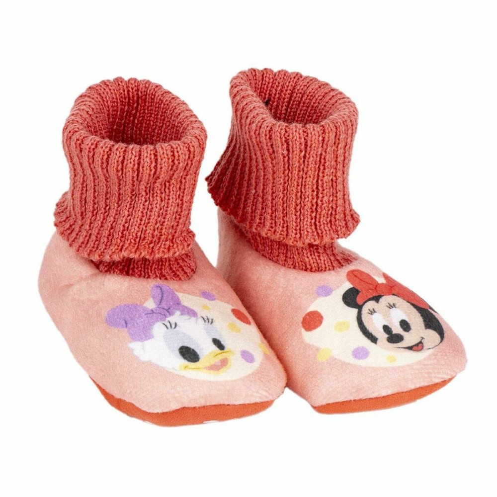 Chaussons Minnie Mouse Rose