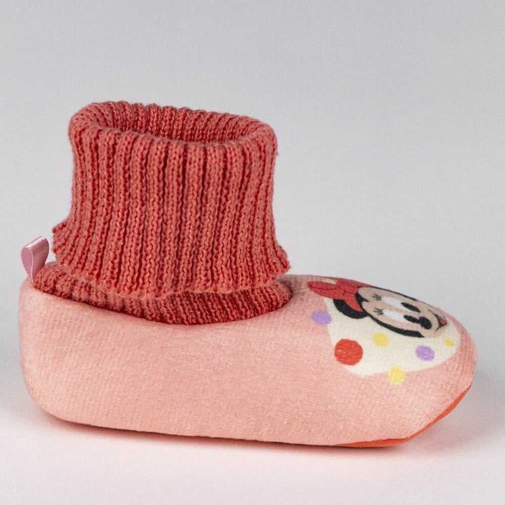 Chaussons Minnie Mouse Rose