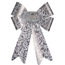 Lien Krist+ HJ1-12011 Argenté PVC Imprimé 16 x 24 x 4 cm Décorations de Noël (12 Unités)