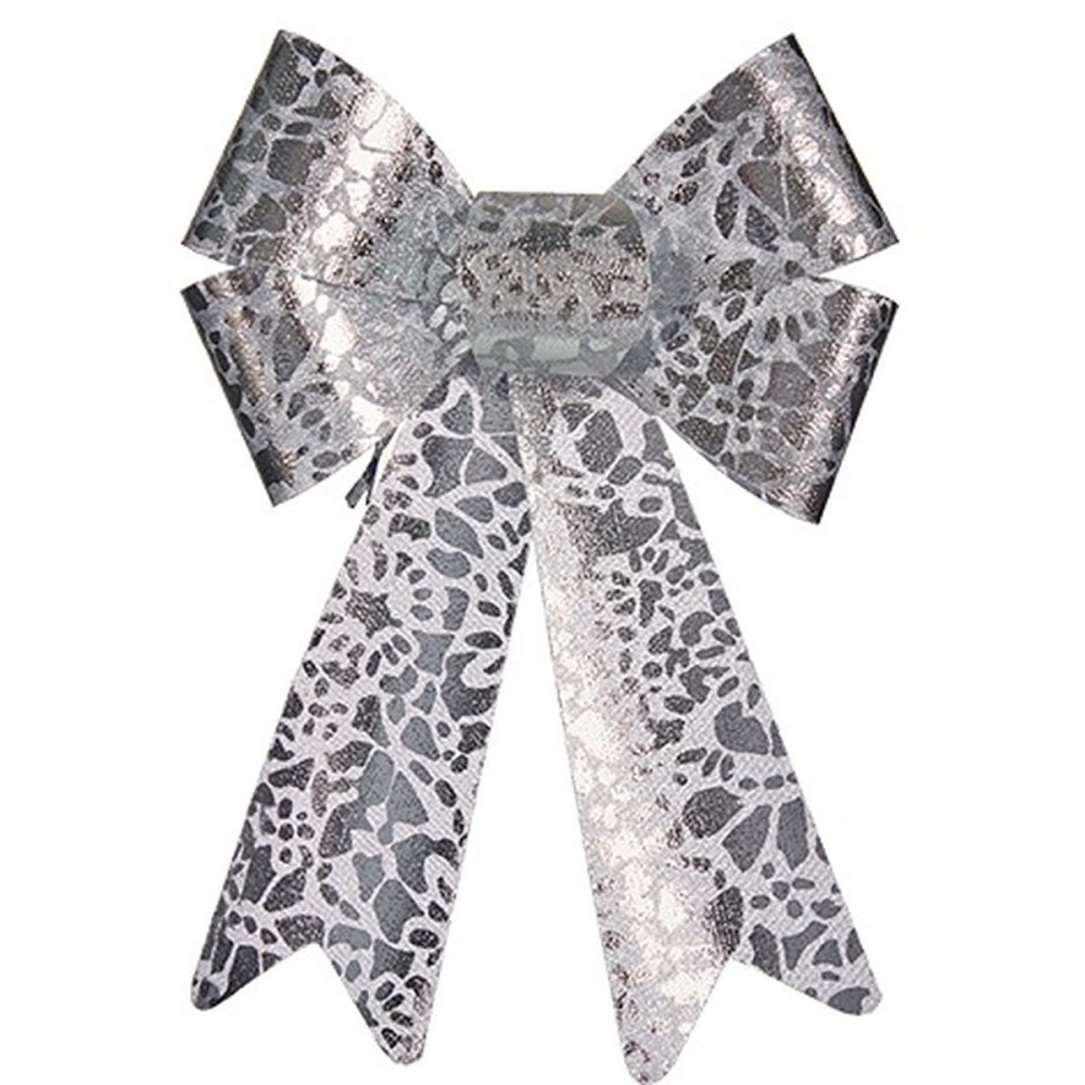 Lien Krist+ HJ1-12011 Argenté PVC Imprimé 16 x 24 x 4 cm Décorations de Noël (12 Unités)