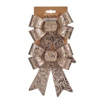 Lasso Krist+ HJ1-12010 Bronze PVC 15 x 4 x 16 cm Christmas bauble (12 Units)