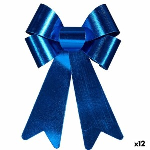 Lasso Krist+ HJ1-12061 Blue PVC 24 x 36 x 5 cm Christmas bauble (12 Units)