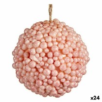 Weihnachtsbaumkugel Krist+ 19A24330 Rosa Kunststoff (24 Stück)