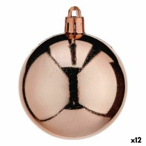 Lot de boules de Noël Krist+ 00466-4 Cuivre Plastique (12 Unités)