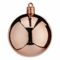 Set of Christmas balls Copper Plastic 5 x 6 x 5 cm (12 Units)