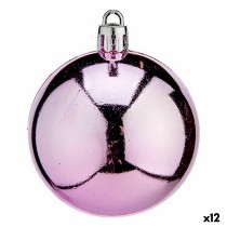 Weihnachtskugeln-Set Krist+ K1912477-4 Rosa Kunststoff (12 Stück)