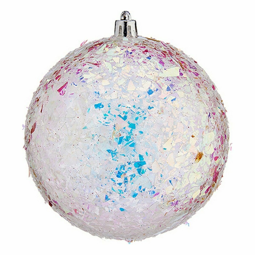 Weihnachtskugeln-Set Krist+ 00989-7 Silberfarben (12 Stück)