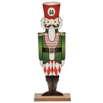 Nutcracker Krist+ 19XD35232 Black Red Green Wood 8 x 40 x 15 cm Nutcracker (12 Units)