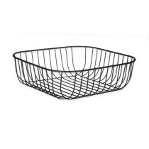 Fruit Bowl Kinvara W7267-2 Black Metal 30 x 9,3 x 30 cm (6 Units)