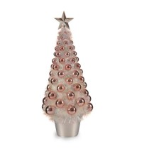 Deko-Figur Weihnachtsbaum Rosa Polypropylen PET 21,5 x 51 x 21,5 cm (12 Stück)