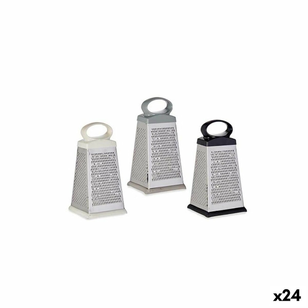 Grater Kinvara 50680 Rubber Stainless steel Plastic 11,5 x 22,5 x 10 cm (24 Units)