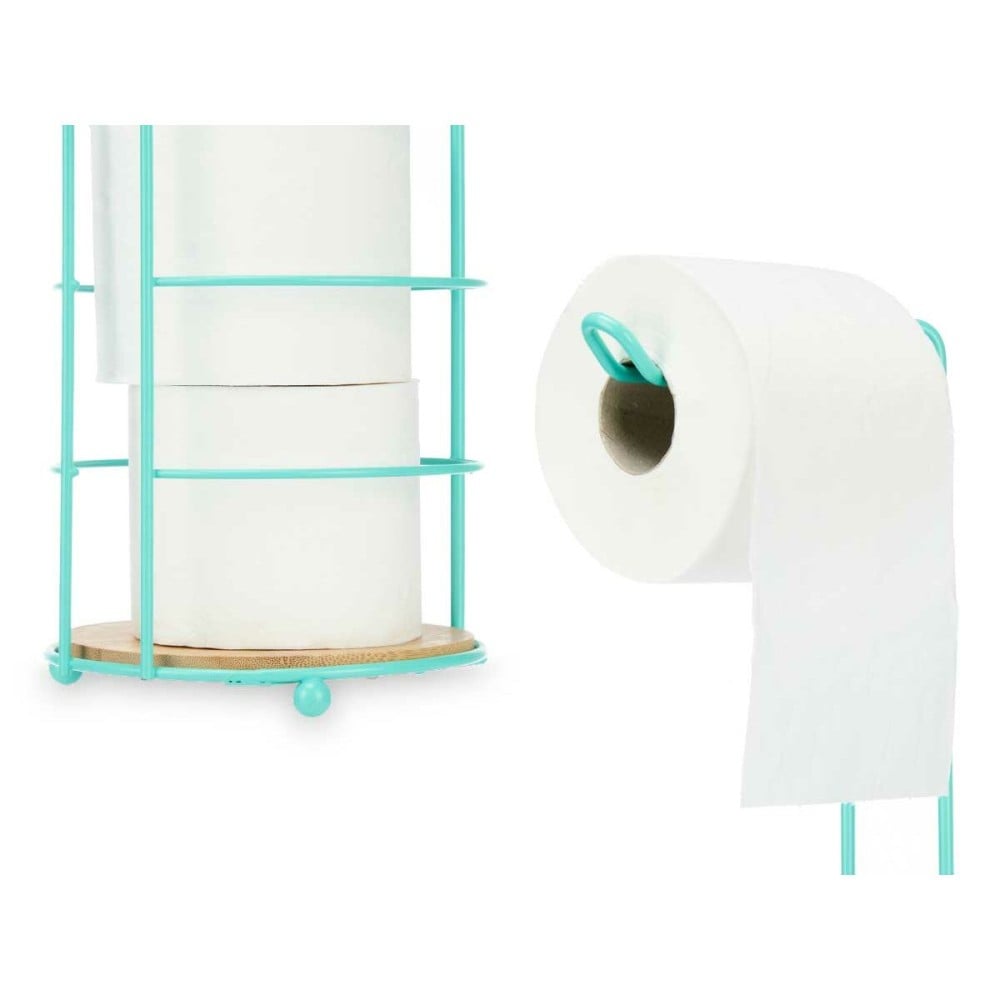 Porte-rouleaux pour Papier Toilette Berilo W7276PB - 387 Menthe 16,5 x 63,5 x 16,5 cm (4 Unités)