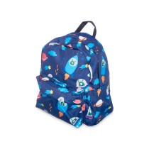 School Bag Pincello 589 Multicolour 28 x 12 x 22 cm Spaceship (12 Units)