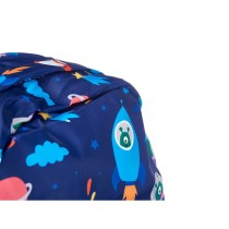 School Bag Pincello 589 Multicolour 28 x 12 x 22 cm Spaceship (12 Units)