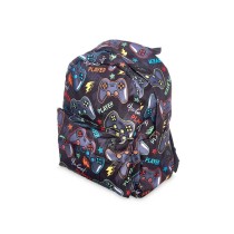 School Bag Pincello Games Multicolour 28 x 12 x 22 cm (12 Units)
