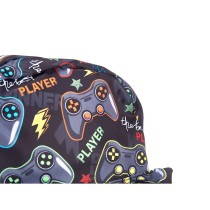School Bag Pincello Games Multicolour 28 x 12 x 22 cm (12 Units)