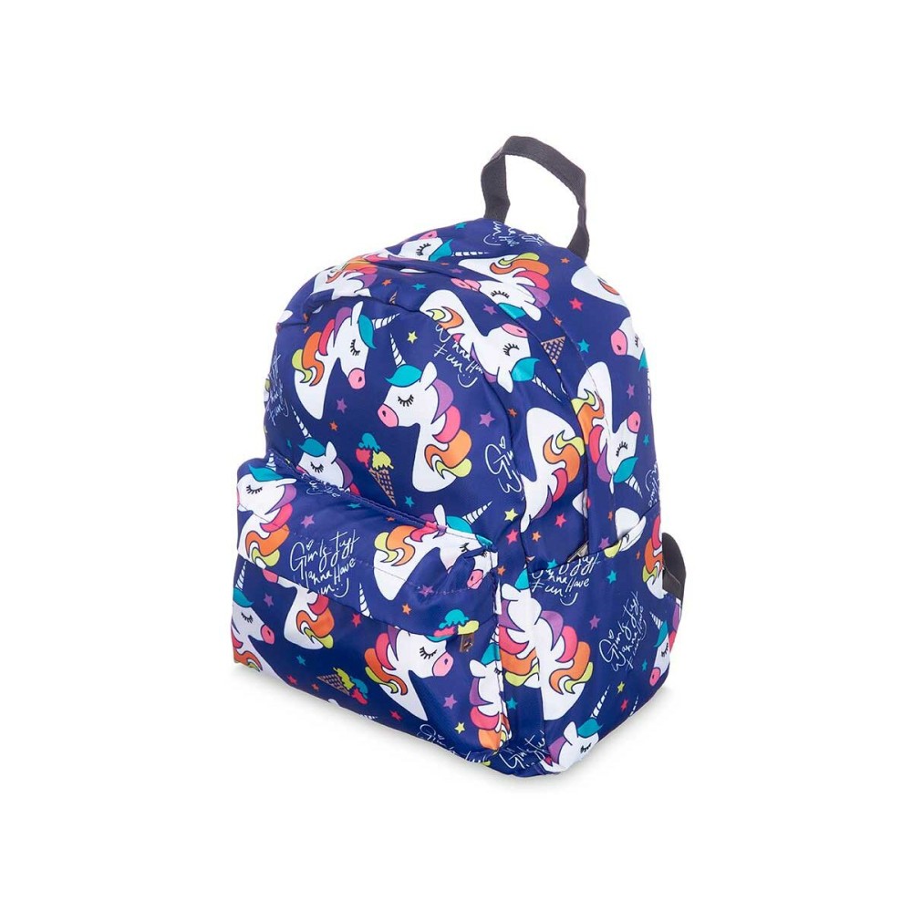Schulrucksack Pincello 586 Bunt 28 x 12 x 22 cm Einhorn (12 Stück)