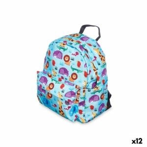 Schulrucksack Pincello 587 Bunt 28 x 12 x 22 cm tiere (12 Stück)