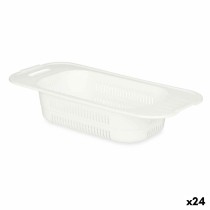 Draineur Kinvara 04 1314 Blanc Plastique 47 x 9,5 x 22 cm (24 Unités)