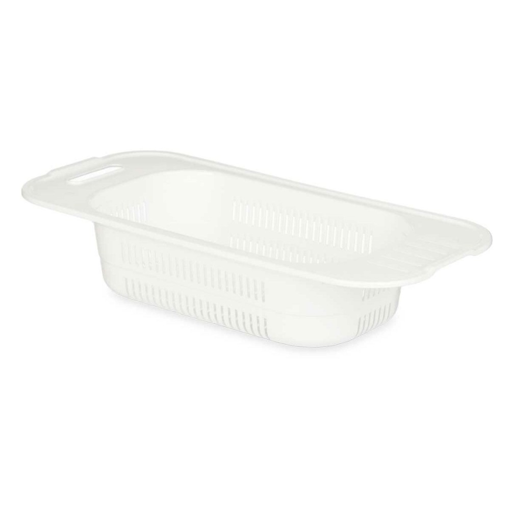 Draineur Kinvara 04 1314 Blanc Plastique 47 x 9,5 x 22 cm (24 Unités)