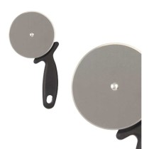 Pizza Cutter Kinvara KT171186 Black Silver Stainless steel polypropylene 21 x 1,5 x 10 cm (12 Units)