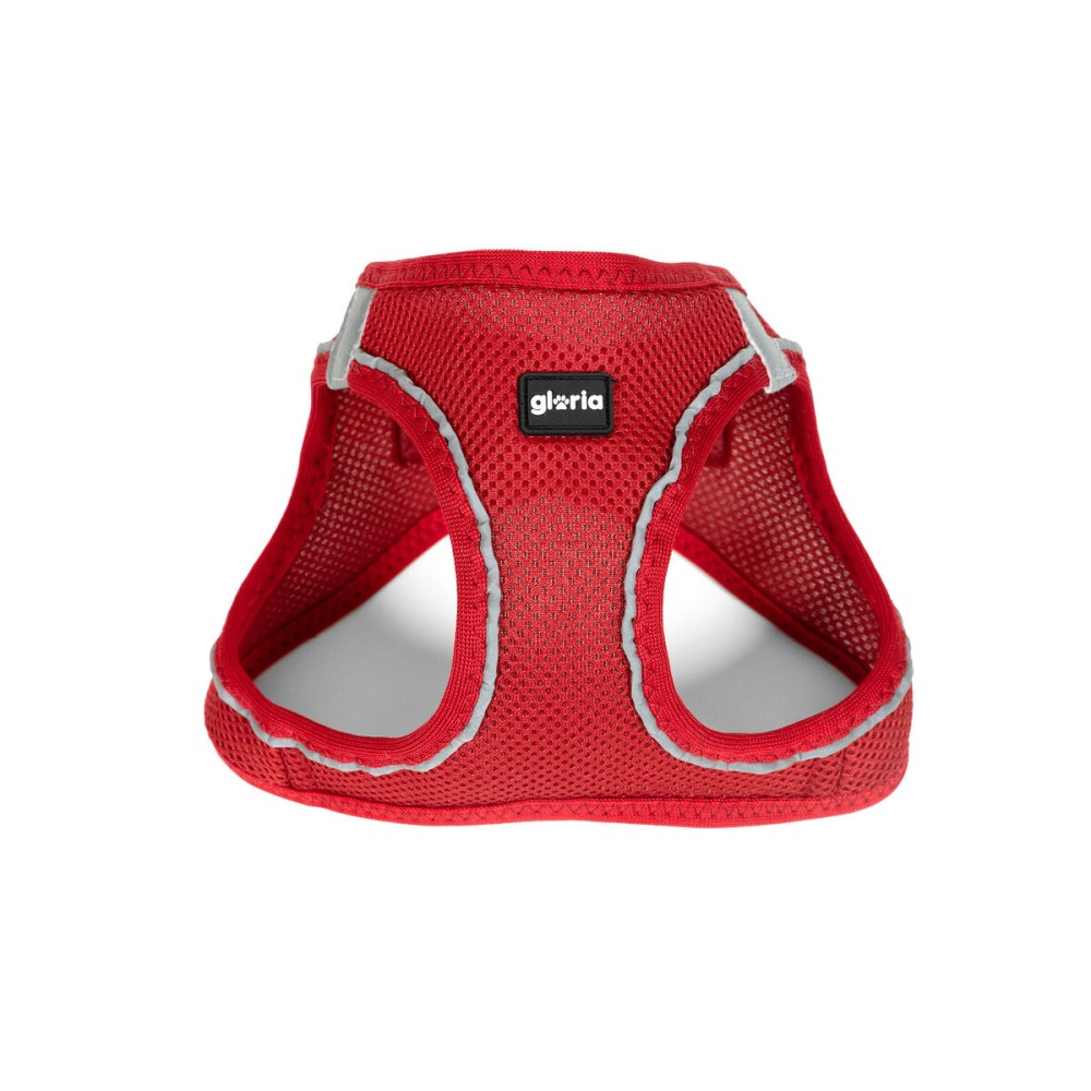 Harnais pour Chien Gloria Trek Star 33,4-35 cm 51-52 cm Rouge L