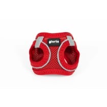 Harnais pour Chien Gloria Trek Star 24-26 cm 28-28,6 cm Rouge XXS