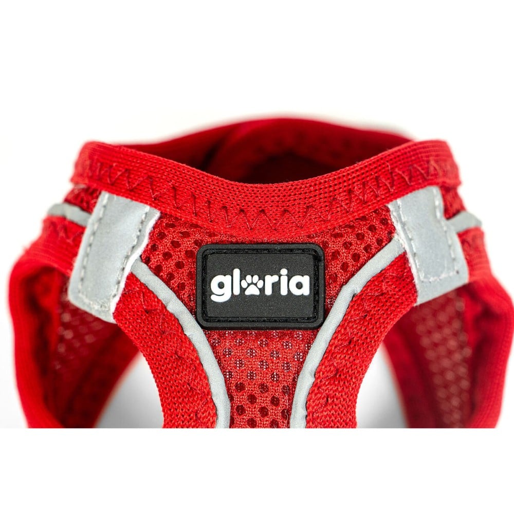 Hundegeschirr Gloria Trek Star 24-26 cm 28-28,6 cm Rot XXS