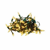 Wreath of LED Lights Yellow 900 x 10 x 2 cm (12 Units)