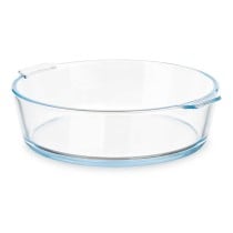 Kochschüssel Vivalto T11-16 Durchsichtig Borosilikatglas 1,6 L 23 x 6 x 20 cm Mit Griffen (12 Stück)