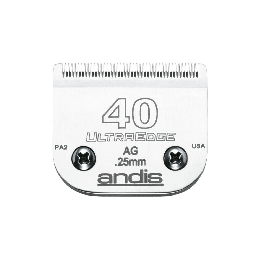 Lames Andis S-40 Acier Chrome 0,25 mm